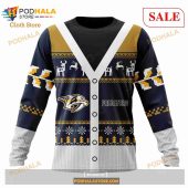 Custom Nashville Predators Chrismas Season Sweatshirt Nhl Hoodie 3d 4.jpg - demo10