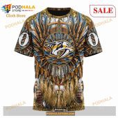 Custom Nashville Predators Native Costume Design Nhl Hoodie 3d 6.jpg - demo10