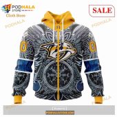 Custom Nashville Predators Norse Viking Symbols Nhl Hoodie 3d 7.jpg - demo10