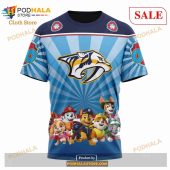 Custom Nashville Predators Paw Patrol Sweatshirt Nhl Hoodie 3d 6.jpg - demo10