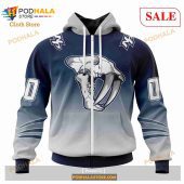 Custom Nashville Predators Retro Gradient Design Nhl Hoodie 3d 2.jpg - demo10