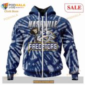 Custom Nashville Predators Retro Vintage Tie Dye Nhl Hoodie 3d 2.jpg - demo10