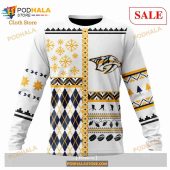 Custom Nashville Predators Unisex Christmas Sweatshirt Nhl Hoodie 3d 4.jpg - demo10