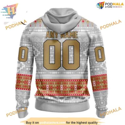Custom Native Design NHL Ottawa Senators Hoodie 3D