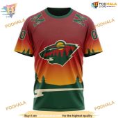 Custom New Gradient Series Concept Nhl Minnesota Wild Hoodie 3d 3.jpg - demo10
