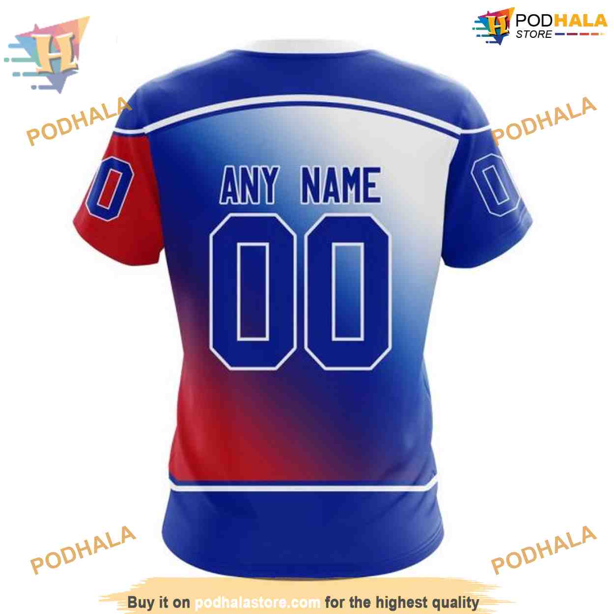 Custom New Gradient Series Concept NHL New York Rangers Hoodie 3D Custom New Gradient Series Concept NHL New York Rangers Hoodie 3D