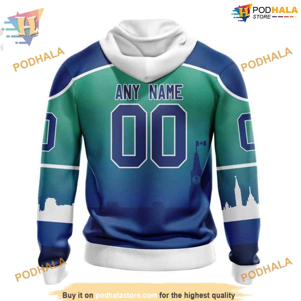 Custom New Gradient Series Concept NHL Ottawa Senators Hoodie 3D Custom New Gradient Series Concept NHL Ottawa Senators Hoodie 3D