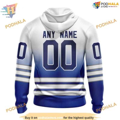 Custom New Gradient Series Concept NHL Toronto Maple Leafs Hoodie 3D