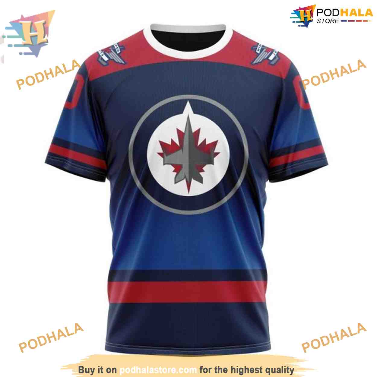 Custom New Gradient Series Concept NHL Winnipeg Jets Hoodie 3D Custom New Gradient Series Concept NHL Winnipeg Jets Hoodie 3D