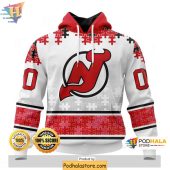 Custom New Jersey Devils 3D Hoodie Autism Awareness NHL Team Merchandise