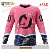 Custom New Jersey Devils Fights Cancer Sweatshirt Nhl Hoodie 3d 4.jpg - demo10