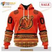 Custom New Jersey Devils National Day For Truth And Reconciliation Nhl Hoodie 3d 1.jpg - demo10