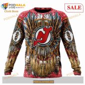 Custom New Jersey Devils Native Costume Design Nhl Hoodie 3d 4.jpg - demo10