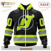 Custom New Jersey Devils Unisex Firefighter Uniforms Color Nhl Hoodie 3d 2.jpg - demo10