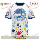 Custom New York Islanders Autism Awareness Design Nhl 3d Shirt 3d Hoodie 3.jpg - demo10