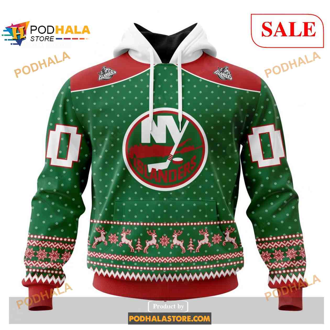 Custom New York Islanders Christmas Apparel NHL 3D Shirt 3D Hoodie Custom New York Islanders Christmas Apparel NHL 3D Shirt 3D Hoodie