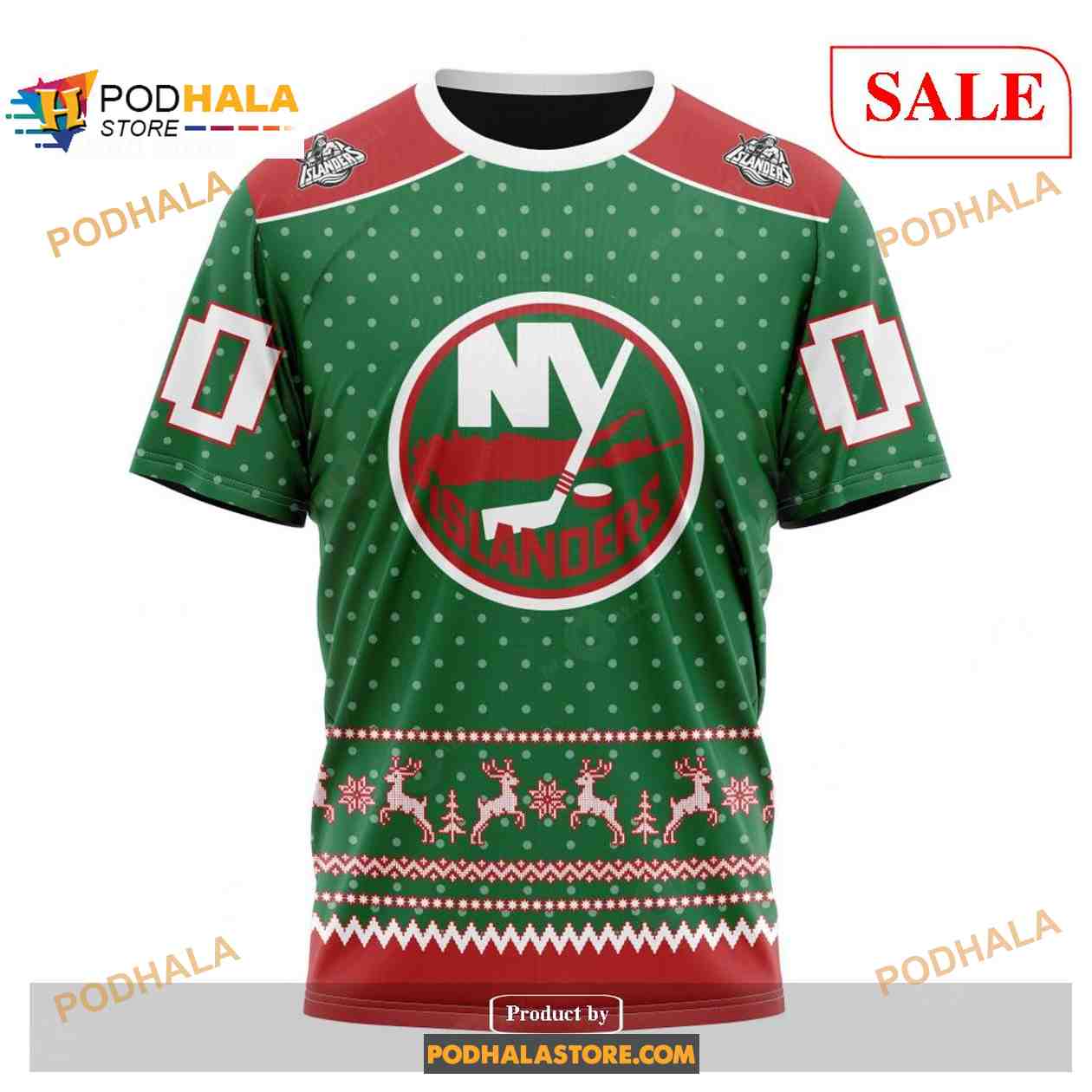 Custom New York Islanders Christmas Apparel NHL 3D Shirt 3D Hoodie Custom New York Islanders Christmas Apparel NHL 3D Shirt 3D Hoodie