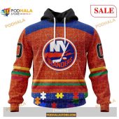 Custom New York Islanders Fearless Aganst Autism Nhl 3d Shirt 3d Hoodie 1.jpg - demo10