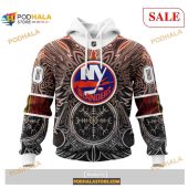 Custom New York Islanders Norse Viking Symbols Nhl 3d Shirt 3d Hoodie 2.jpg - demo10