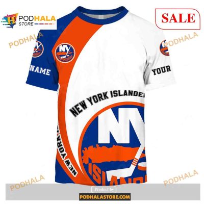 Custom New York Islanders Sweatshirt NHL Hoodie 3D, You laugh I Laugh You Cry I Cry