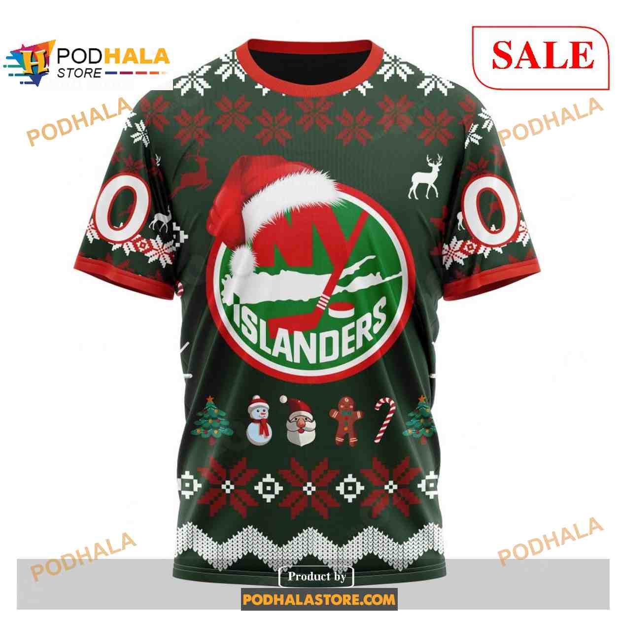 Custom New York Islanders Unisex 3D Shirt Christmas NHL 3D Hoodie Custom New York Islanders Unisex 3D Shirt Christmas NHL 3D Hoodie