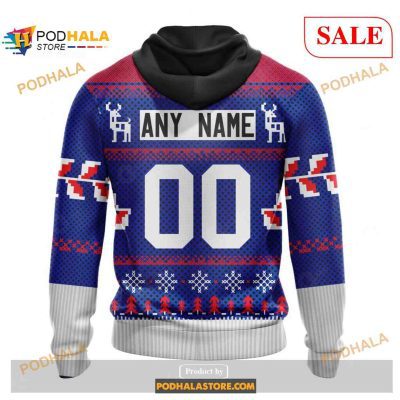 Custom New York Rangers Chrismas Season NHL Shirt Hoodie 3D