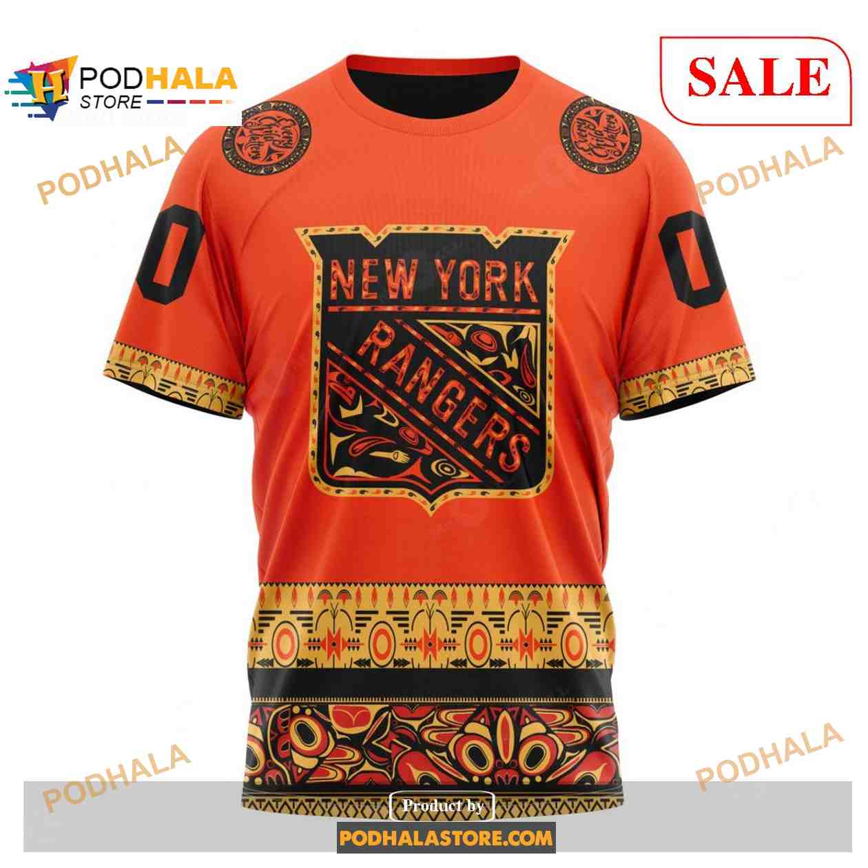 Custom New York Rangers National Day For Truth And Reconciliation NHL Shirt Hoodie 3D Custom New York Rangers National Day For Truth And Reconciliation NHL Shirt Hoodie 3D