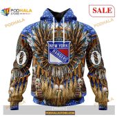 Custom New York Rangers Native Costume Design Nhl Shirt Hoodie 3d 1.jpg - demo10