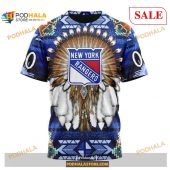 Custom New York Rangers Native Costume Nhl Shirt Hoodie 3d 3.jpg - demo10