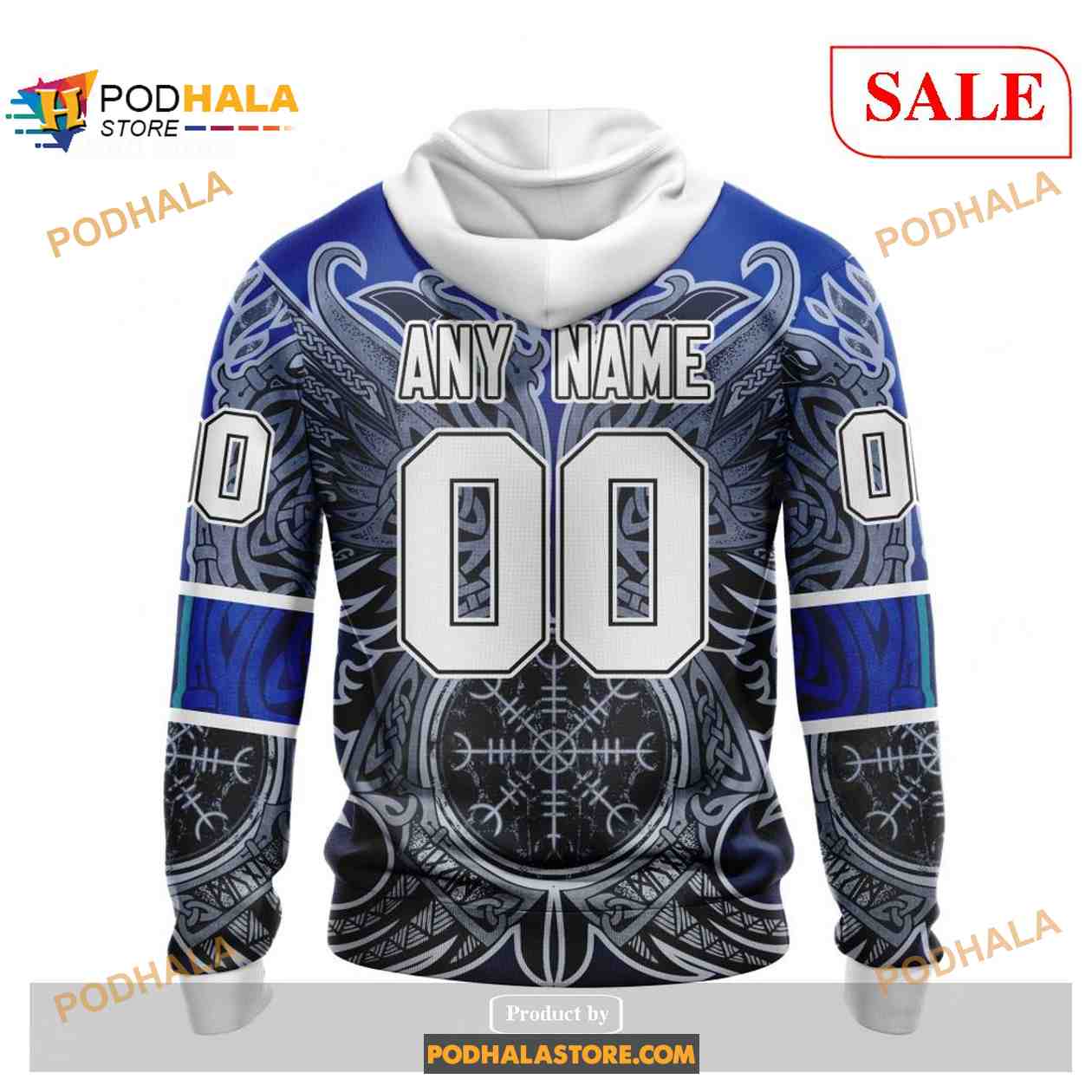 Custom New York Rangers Norse Viking Symbols NHL Shirt Hoodie 3D Custom New York Rangers Norse Viking Symbols NHL Shirt Hoodie 3D