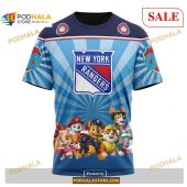 Custom New York Rangers Paw Patrol Nhl Shirt Hoodie 3d 3.jpg - demo10