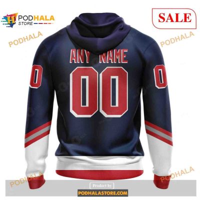 Custom New York Rangers Unisex With Retro Concepts NHL Shirt Hoodie 3D