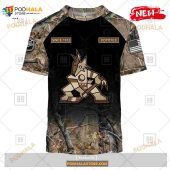 Custom Nhl Arizona Coyotes Hunting Camouflage Design Hoodie Sweatshirt Shirt 3d 3.jpg - demo10