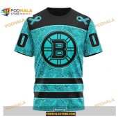 Custom Nhl Boston Bruins Fight Ovarian Cancer Shirt Hoodie 3d 3.jpg - demo10