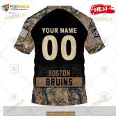 Custom Nhl Boston Bruins Hunting Camouflage Design Hoodie Sweatshirt Shirt 3d 7.jpg - demo10