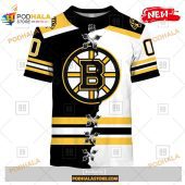 Custom Nhl Boston Bruins Mix Color Jersey 2023 Shirt Hoodie 3d 2.jpg - demo10