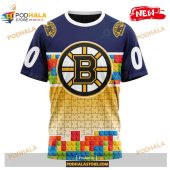 Custom Nhl Boston Bruins Puzzle Game Gradients Full Color Shirt Hoodie 3d 3.jpg - demo10