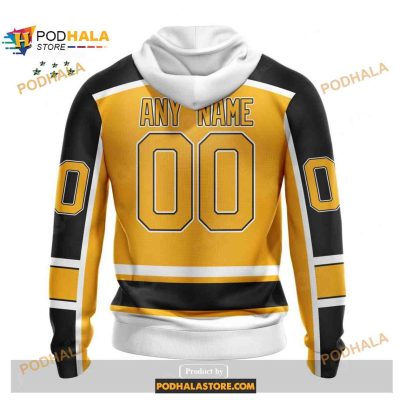 Custom NHL Boston Bruins Reverse Retro Redesign Shirt Hoodie 3D