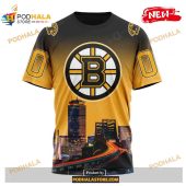 Custom Nhl Boston Bruins With Cityscape Shirt Hoodie 3d 3.jpg - demo10