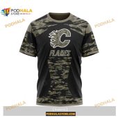Custom Nhl Calgary Flames Color Military Members Kits V5 Shirt Hoodie 3d 2.jpg - demo10
