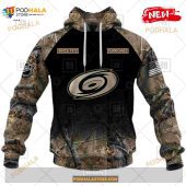 Custom Nhl Carolina Hurricanes Hunting Camouflage Design Hoodie Sweatshirt Shirt 3d 2.jpg - demo10