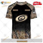 Custom Nhl Carolina Hurricanes Hunting Camouflage Design Hoodie Sweatshirt Shirt 3d 3.jpg - demo10