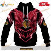Custom Nhl Chicago Blackhawks Dragon Design Shirt Hoodie 3d 1.jpg - demo10