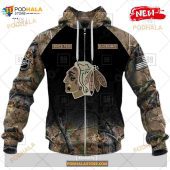 Custom Nhl Chicago Blackhawks Hunting Camouflage Design Hoodie Sweatshirt Shirt 3d 5.jpg - demo10
