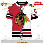 Custom Nhl Chicago Blackhawks Mix Color Jersey 2023 Shirt Hoodie 3d 2.jpg - demo10