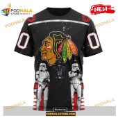 Custom Nhl Chicago Blackhawks Star Wars Black Design Shirt Hoodie 3d 3.jpg - demo10