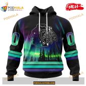 Custom Nhl Chicago Blackhawks With Northern Lights Shirt Hoodie 3d 1.jpg - demo10