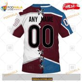 Custom Nhl Colorado Avalanche Mix Color Jersey 2023 Shirt Hoodie 3d 4.jpg - demo10