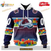 Custom Nhl Colorado Avalanche Puzzle Game Gradients Full Color Shirt Hoodie 3d 1.jpg - demo10