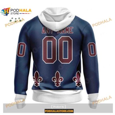 Custom NHL Colorado Avalanche Reverse Retro Redesign Shirt Hoodie 3D